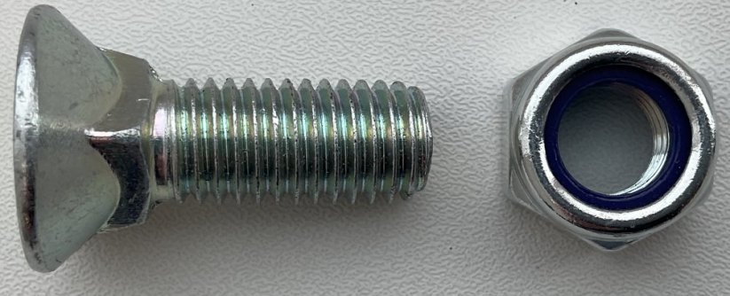 Šroub M12x35 včetně matice 10,9