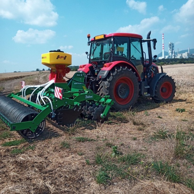 ARTEMIS 560 - Pracovní záběr stroje: 40 Trubkový/ Prutový